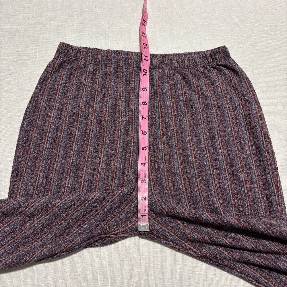 Free People Pull On Striped Flare Pants | XS - Picture 7 of 10